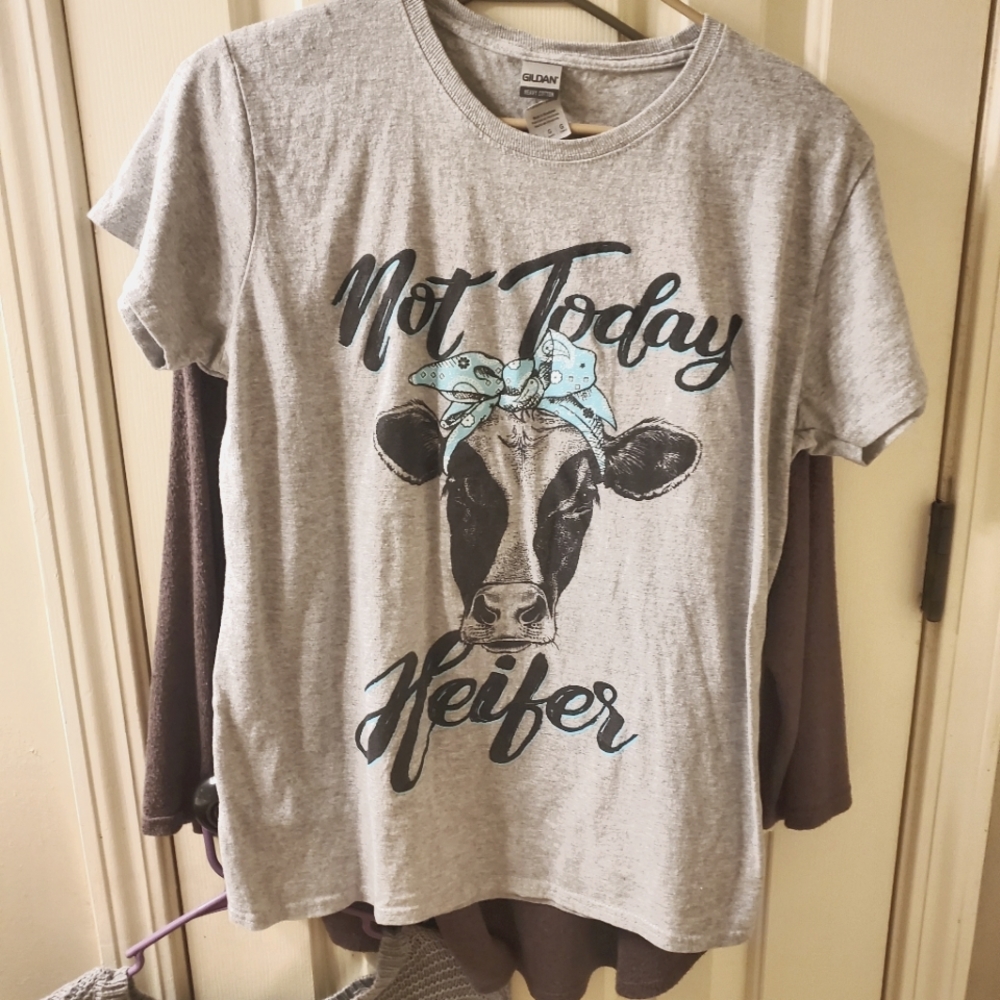 Comfortable cow shirt